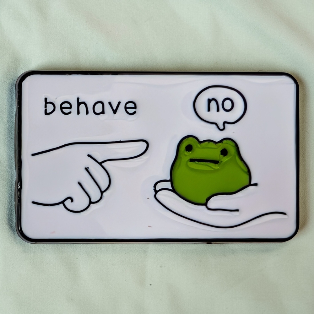 Back In Stock❗Cute Frog Enamel Pin